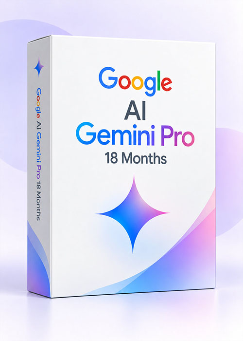 urcdkey, Google AI Gemini Pro 18 Months Top-Up