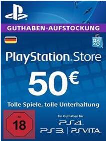 Official Play Station Network 50 EUR DE Play Station Network 50 EUR DE