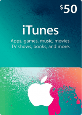 URcdkey.com, Apple iTunes Gift 50 USD Official Apple iTunes Gift 50 USD
