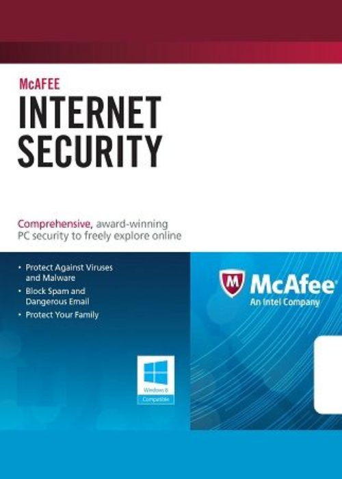 McAfee Internet Security 1 PC 1 YEAR Global