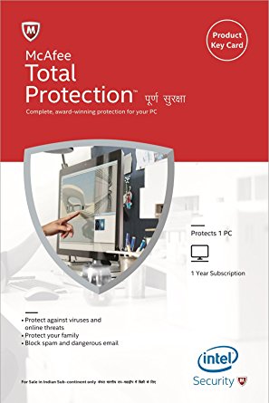 McAfee Total Protection 1 PC 1 YEAR Global