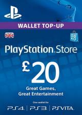 URcdkey.com, Play Station Network 20 GBP UK Official Play Station Network 20 GBP UK