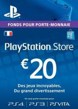 URcdkey.com, Play Station Network 20 EUR FR Official Play Station Network 20 EUR FR