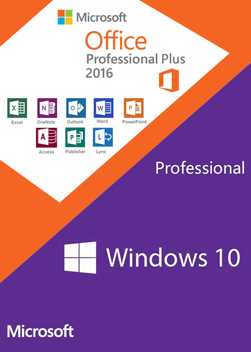 Win10 PRO + Office2016 Professional Plus Keys Pack (Sale)