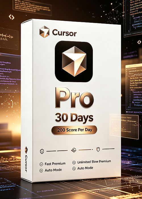 urcdkey, Cursor Pro 30 Days 200 Score Per Day