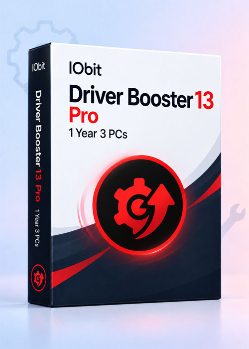 urcdkey, IObit Driver Booster 13 Pro 1 Year 3 PCs CD Key Global