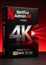 urcdkey, Netflix Admin 4K 1Month