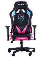 urcdkey.com, AutoFull Gaming Chair PU Leather Racing Style Computer Chair, Lumbar Support E-Sports Swivel Chair, AF075RPU Multicolor