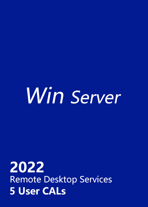 Win Server 2022 Remote Desktop Services 5 User CALs CD Key Global