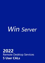 urcdkey.com, Win Server 2022 Remote Desktop Services 5 User CALs CD Key Global