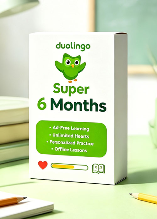 urcdkey, Super Duolingo 6 Months Subscription